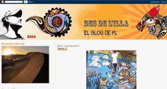 Desktop Screenshot of desdelilla.blogspot.com