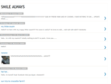 Tablet Screenshot of musicsmile-always.blogspot.com