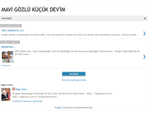 Tablet Screenshot of mavigozlukucukdev.blogspot.com