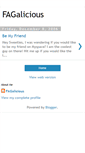 Mobile Screenshot of fagalicious.blogspot.com