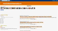 Desktop Screenshot of modelecortecosture.blogspot.com