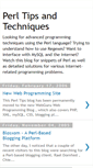 Mobile Screenshot of perl-tips.blogspot.com