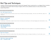 Tablet Screenshot of perl-tips.blogspot.com