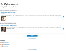 Tablet Screenshot of mylesmunroe.blogspot.com