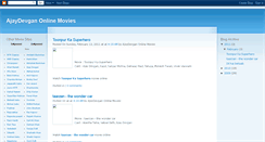 Desktop Screenshot of ajaydevgan-onlinemovies.blogspot.com