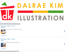 Tablet Screenshot of dkillustration.blogspot.com