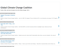 Tablet Screenshot of globalclimatechangecoalition.blogspot.com