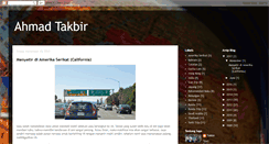 Desktop Screenshot of ahmadtakbir.blogspot.com