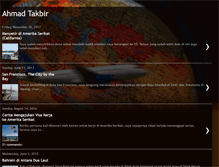 Tablet Screenshot of ahmadtakbir.blogspot.com
