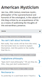 Mobile Screenshot of americanmysticism.blogspot.com