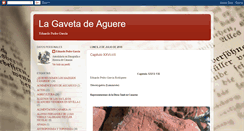 Desktop Screenshot of lagavetadeaguere.blogspot.com