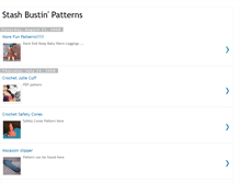 Tablet Screenshot of buststashpatterns.blogspot.com
