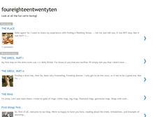 Tablet Screenshot of foureighteentwentyten.blogspot.com