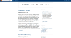 Desktop Screenshot of cisco-study-notes.blogspot.com
