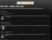 Tablet Screenshot of pec300uniaopolicial.blogspot.com