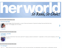 Tablet Screenshot of herworldblog.blogspot.com