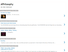Tablet Screenshot of aphilosophy101.blogspot.com