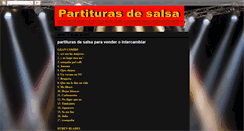 Desktop Screenshot of partituras-de-salsa.blogspot.com