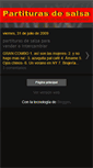 Mobile Screenshot of partituras-de-salsa.blogspot.com