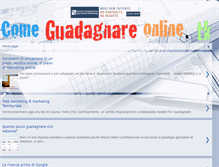 Tablet Screenshot of guadagnoconadsense.blogspot.com