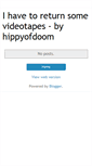 Mobile Screenshot of hippyofdoom.blogspot.com