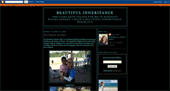 Desktop Screenshot of abeautifulinheritance.blogspot.com