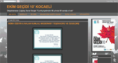 Desktop Screenshot of ekimgecidi10kocaeli.blogspot.com