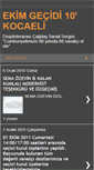 Mobile Screenshot of ekimgecidi10kocaeli.blogspot.com