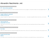 Tablet Screenshot of alexandrernascimento.blogspot.com