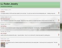 Tablet Screenshot of llrodenjewelry.blogspot.com