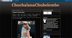 Desktop Screenshot of chuchalanachubelembe.blogspot.com