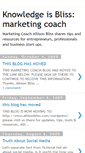 Mobile Screenshot of knowledge-is-bliss-marketing.blogspot.com