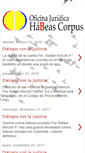 Mobile Screenshot of oficinahabeascorpus.blogspot.com