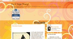 Desktop Screenshot of itsayogathang.blogspot.com