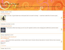 Tablet Screenshot of itsayogathang.blogspot.com