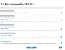 Tablet Screenshot of lmbluedolphins.blogspot.com