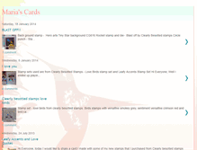Tablet Screenshot of mariascards.blogspot.com