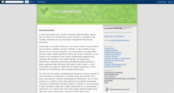 Desktop Screenshot of cistiaracnoidee.blogspot.com