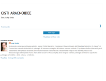 Tablet Screenshot of cistiaracnoidee.blogspot.com