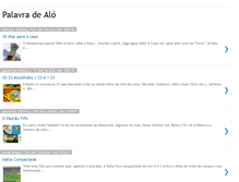 Tablet Screenshot of palavradealo.blogspot.com