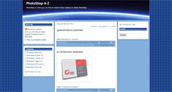 Desktop Screenshot of photoshopa2z.blogspot.com