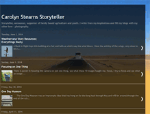 Tablet Screenshot of carolynstearnsstoryteller.blogspot.com