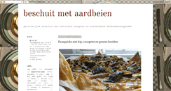 Desktop Screenshot of beschuitmetaardbeien.blogspot.com