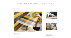 Desktop Screenshot of kawashimatextileschool.blogspot.com