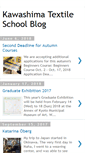 Mobile Screenshot of kawashimatextileschool.blogspot.com
