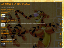 Tablet Screenshot of ninoytecnologia.blogspot.com