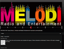 Tablet Screenshot of melodiradio.blogspot.com