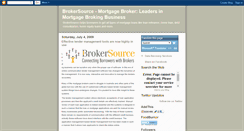 Desktop Screenshot of brokersource.blogspot.com