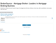 Tablet Screenshot of brokersource.blogspot.com