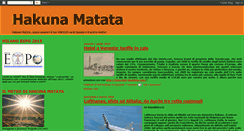 Desktop Screenshot of hakunamatatatravels.blogspot.com